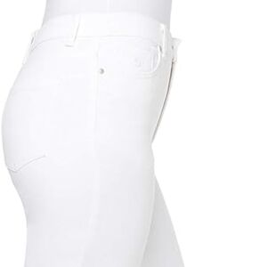 NWT Gloria Vanderbilt Womens DESIGNER White Denim Amanda Boot Leg JEAN'S